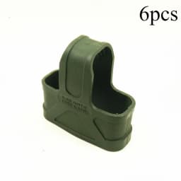 6pcs Rubber Glove Sleeve Cover for Most Glock Handgun M4 5.56 Mag Pouch Holder Protect Case Hunting Tactical Pistol Gun Holster