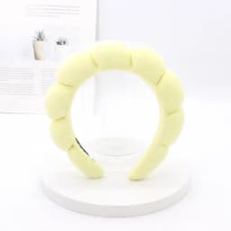 Women Girls Sponge Co Spa Makeup Bubble Terry Cloth Headband Puffy Retro Hair Bands Soft Hairband Headwear