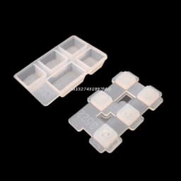 Epoxy Resin Mold Computer PC Gamer Pet Paw Keycaps Silicone Molds Compatible for Cherry MX Mechanical Gaming Keyboard