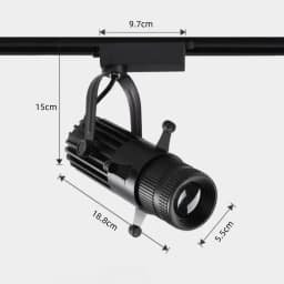 Ceiling Light Adjustable Aperture Variable Mode COB Spotlight LED Stage Lighting, Bars, Restaurants, Shops AC90V-265V
