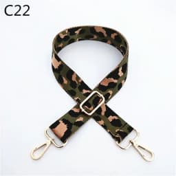 1Pc Deepeel 38mm Women Jacquard Bag Belts Leopard Shoulder Crossbody Straps Adjustable Webbing Strap DIY Bags Accessories