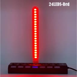 DC5V USB LED Night Light 24LEDs Colored Lamp Red Yellow White Blue Green Purple Pink Atmosphere Lights For Bedroom Decoration