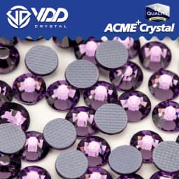 VDD Multi-color ACME+Series Top Quality Glass Hot-Fix Rhinestones Crystal AB Flatback Glitter Strass Stones For Fabric Garment
