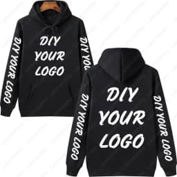 Customized Logo Personalized Hoodie Autumn Warming and Comfort Sweatshirt Unisex Casual Custom Printed Text DIY Hoodie Fashion