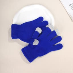 Winter Gloves New Men Women Touch Screen Texting Cap Active Smart Phone Knit Glove Solid Color Outwear Warm Wrist Gloves