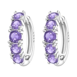 Orstarry S925 Sterling Silver Colorful Wavy Earrings Versatile Hoop Earrings For Women Jewelry Original Party Gifts