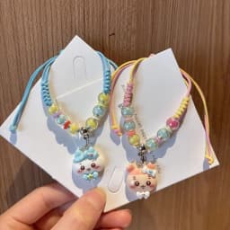 Acrylic Cartoon Keychains Cute Usagi Hachiware Figure Anime Keyring Backpack Pendant Decoration Keychain Accessories Key Chains