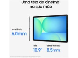 Samsung Galaxy Tab S10 Fe Tablet with Case and S Pen 8Gb Ram 128Gb 10.9" Android 15 Exynos 1580 Wi-Fi