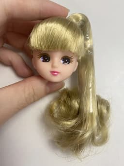 beautiful new head for licca for girl