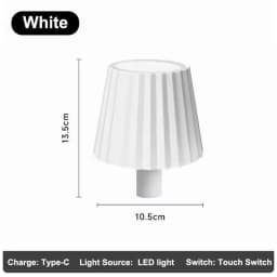 GGbingo LED Bottle Lamp USB Rechargeable Mood Desk Bottle Lamp 2000mAh Touch Stepless Dimmer RGB 3 Color RGB Table Night Light