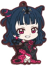 Love Live Sunshine Anime Lovelive Aqours Yoshiko Ruby Chika Hanamaru Dia Kanan Mari Game PVC Keychain