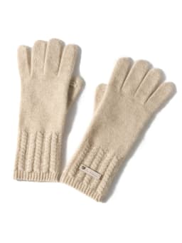 100% Premium Cashmere Gloves Cable Knit Cuff Lady Touchscreen Finger Hole Winter Women Warm Soft Luxurious Texture Gloves Female
