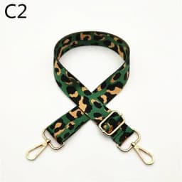 1Pc Deepeel 38mm Women Jacquard Bag Belts Leopard Shoulder Crossbody Straps Adjustable Webbing Strap DIY Bags Accessories