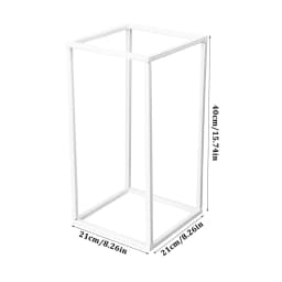 Voltsify Metal Flower Stand Wedding Centrepieces Easy Assembly for Birthday Parties, Stage Decorations