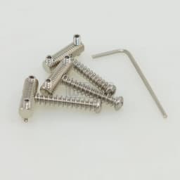 3 Pieces A Set Screws Thread Brass Chrome Material Saddle 60's TL 58 TLcaster Style for Tl Electric Guitar Bridge Replacement