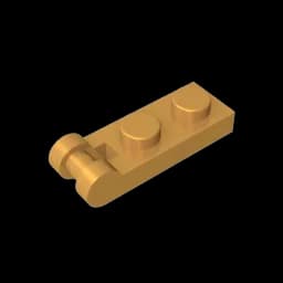 MOC PARTS Bricks GDS-646 PLATE 1X2 W/SHAFT 3.2 compatible with lego 60478 children's toys Assembles Building Blocks Technical