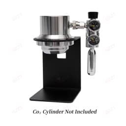 GZZT D001 58mm Manual Pneumatic Coffee Maker Portable Espresso Machine with 1-16 Bar Pressure Gauge for Travel Kits Non-Electric