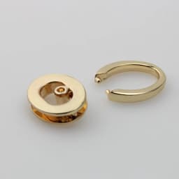4PCS Oval Screw Grommet Plus Detachable U Ring For Purse bags Handle,Repair Handbag Strap Connector Buckles Hook DIY Accessories