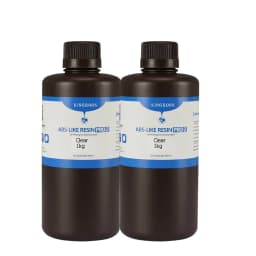 KINGROON Water Washable Resin ABS-Like for 3D Printer Photon Mono X 2KG 405nm Standard Photopolymer Resin for LCD 3D Printing