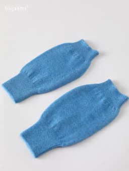 Sales Genuine Fine Sheep Wool Cozy Mitt Exposed Finger Women's Winter Autumn Knitted Fingerless Work Gloves Wrist Mittens Driver