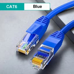Samzhe Ethernet Cable Cat6 Gigabit High Speed 1000Mbps Internet Cable RJ45 Shielded Network LAN Cord for PC PS5 PS4 PS3 Xbox