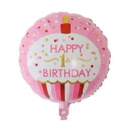 50pcs 18inch Round Foil Balloon Happy Birthday Inflatable Foil Helium Balloons Birthday Party Decoration Kids Toys Air Globos