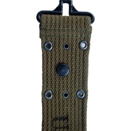 WWII WW2 M1945 Belt Three-hole Belt Khaki Green M1936 Replica of World War II Soldiers Dedicated M1961 Belt