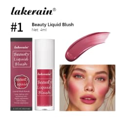 Beauty Liquid Blush Moisturizing Creamy Texture Waterproof Sweat-proof High Pigment Long-lasting Color Deeply Hydrating Blush