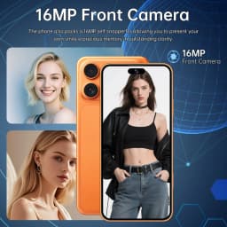K-Touch Mobile Phones M18 Pro Max Smartphone Android 15 Cell Phone 7.3 Inch 22G+2TB 16+48MP 5G Dual Sim 7800mAh Face Unlocked Global Version Cellphones For Men Women