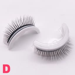 1 Pair Reusable Self Adhesive False Eyelashes Natural Long Thick Fake Eye Lashes