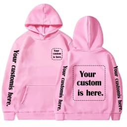 Customized Text Personalized Hoodies Warming Long Sleeve Sweatshirt Student Casual Custom Printed Text DIY Hoodie Fashion Tops