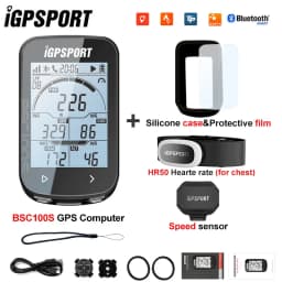 iGPSPORT BSC100S ANT+ GPS Odometer Cycling Bike Computer Riding Wireless Speedometer Support Powermeter 2.6 Inch large screen
