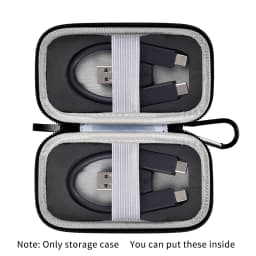 External Hard Drive Case for SanDisk Extreme Portable SSD 1TB 2TB 4TB 500GB External Solid State Drive, Bag for 2 SSD (Box Only)
