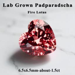 Lab Grown Sapphire Heart Shape Cornflower Color High Quality for DIY Jewelry Making Ring Main Materials Certificate