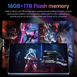 CHOTOG Pad 8s Pro 10.1HD Tablet Android 15 Original Tablet 22GB+2TB Tablets 10000mAh Tab 5G Dual SIM Tab PC WIFI For Global Version Children's Kids Tab