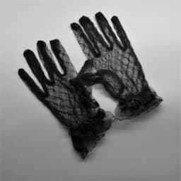 Elastic Elegant Autumn Short Dress Accessories Banquet Thin Mittens Bridal Mesh Gloves Lace Gloves Wedding