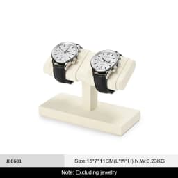 Oirlv Wrist Watch Stand Microfiber Watch Storage Rack Jewelry Bracelet Organizer Rack Bangle Watch Display Holder Showcase Rack