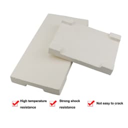 High Temperature Resistant Quartz Brick Quadrangular Hexagonal Welding Refractory Plate Metal Soldering Tools for Jewelry Making