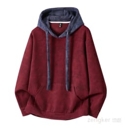 Plus Size Color Block Hoodie Men Women - Patchwork Streetwear, Loose Fit Versatile Spring Fall Casual Top 8XL 9XL 10XL