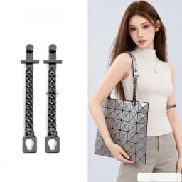 Extended Diamond Boston Bag Six-Grid Ten-Grid Shoulder Strap Lengthened Chain Belt for Three Houses Life