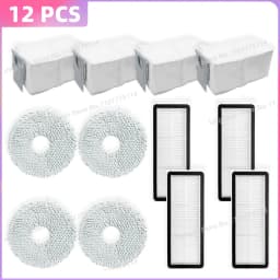 Fit For ( Roborock Qrevo 5AE / Qrevo C / Qrevo C Pro ) Parts Main Side Brush Dust Bag Mop Cloth Filter
