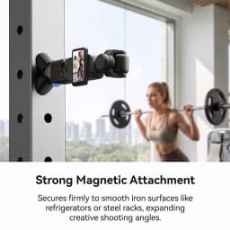 TELESIN Mini Magnetic Tripod for DJI Osmo Pocket 4/3 Base Type-C Charging Adapter Release Camera Stand Mount Holder Stand