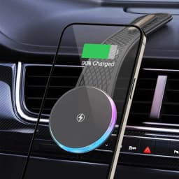 Car Magnetic Wireless Charger Adhesive Style Adjustable Dashboard Phone Chargers For Magsafe iPhone 16 15 14 13 12 Fast Charging
