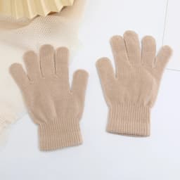 Hot Sale Winter Candy Color All-match Warm Touch Screen Five-finger Knitted Gloves Unisex