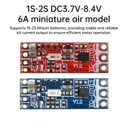 1S-2S 6A Micro Motor Driver Board Electric Regulator Drive For 1104 1106 1306 1407 1503 Brushless Motor Tool Accessory