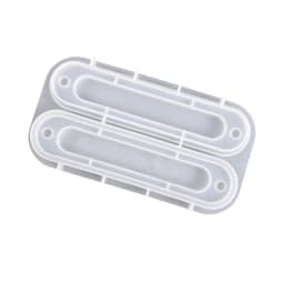 7 Slots Resin Dices Storage Box Crystal Epoxy Resin Mold DIY Rectangle Dice Case Holder Organizer Silicone Mold