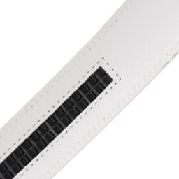 Men's Belt Accessories White Replacement Belt 3.5cm without buckle Ratchet Leather Belt High-end luxury belt for men