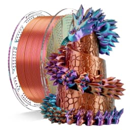 Conjure Silk PLA Magic Matte PLA 1.75mm Dual/Tri Colors Filament Plastic 1KG High Quality For FDM 3D Printers Material