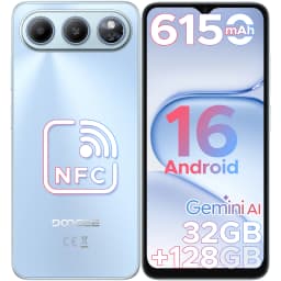 Doogee Note 60 Smartphone 6150Mah Battery 6.56'' Display 32Gb(3+29) 128Gb 13Mp Main Camera Unisoc T7225 Android 16 Mobile Phone