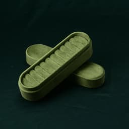 TAIMY Velvet Ring Display Tray Portable Ring Storage Case Custom Logo Jewelry Box High-end Business Display Tray